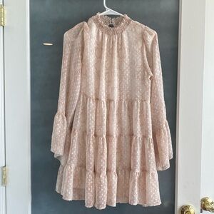 Altered, state cream, flowery dress, size small